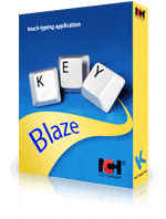 KeyBlaze Typing Tutor Software boxshot